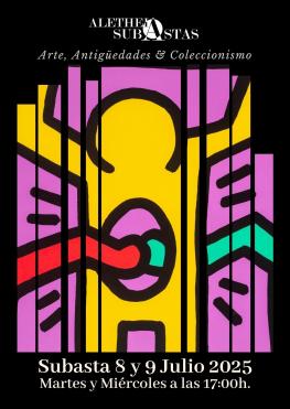 SUBASTA JULIO. GRAN SUBASTA FIN DE TEMPORADA. ESPECIAL ARTE MODERNO Y OBRA GRÁFICA.