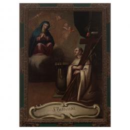 232   -  <p><span class="object_title">Escuela española, s.XVIII. <br/>San Bernardo con los Arma Christi.</span>.<br></p>