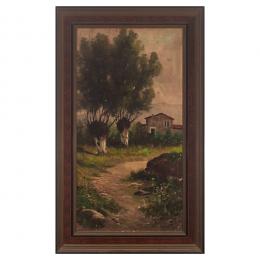270   -  <p><span class="object_title">Escuela española, s.XIX. <br/>Paisaje. </span>.<br></p>