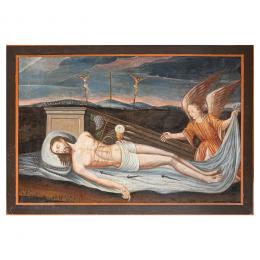 210   -  <p><span class="object_title">Escuela virreinal, Perú, s.XVIII. <br/>Alegoría de la Eucaristía. </span>.<br></p>