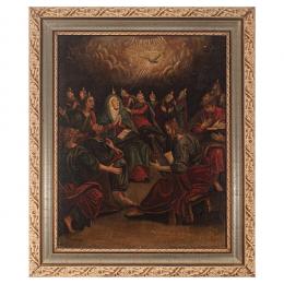 203   -  <p><span class="object_title">Escuela española, s.XVII.<br/>Pentecostés. </span>.<br></p>