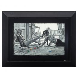 417   -  <p><span class="object_title">Estartús. Jaume Mestres Estartús (Barcelona, 1949) <br/>Tramposo. Serie "People" II.  </span>.<br></p>