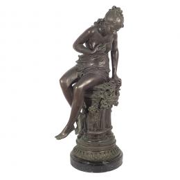 182   -  <p><span class="object_title">Escuela francesa, s.XX. <br/>Venus en el baño.</span>.<br></p>