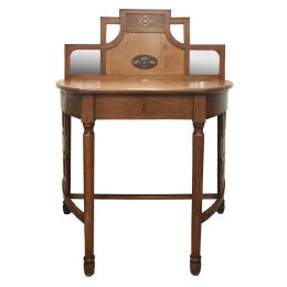 634   -  <p><span class="object_title">Tocador modernista en madera de haya con marquetería en maderas contrastadas, ppios. del s.XX. </span>.<br></p>