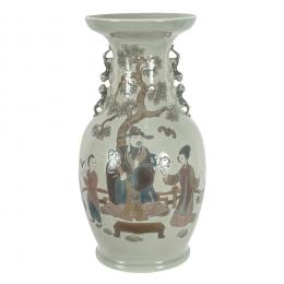 571   -  <p><span class="object_title">Jarrón Mandarín en porcelana de Lladró. España, 1973-1981.</span>.<br></p>