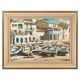 337   -  <p><span class="object_title">Joan Fuster Gimpera (Torroella de Montgrí, Girona, 1917-2011) <br/>Calella. </span>.<br></p>