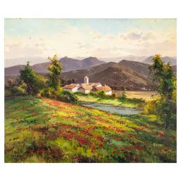 353   -  <p><span class="object_title">Salvador Caballero (Barcelona, 1943-2006) <br/>Campo olotino. </span>.<br></p>