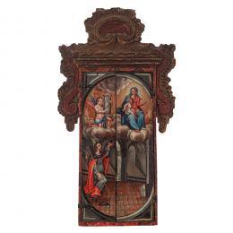 252   -  <p><span class="object_title">Escuela española, s.XVII. <br/>Tríptico. </span>.<br></p>