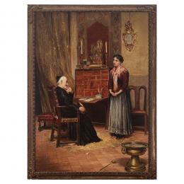 328   -  <p><span class="object_title">Escuela española, s.XIX. <br/>La confesión. </span>.<br></p>