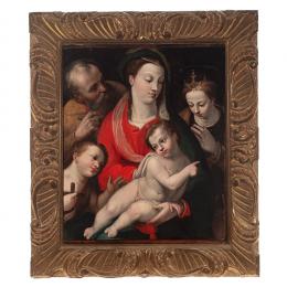 228   -  <p><span class="object_title">Gabriele Ferrantini o Gabriele degli Occhiali (activo en Bolonia 1590-c.1620) <br/>Matrimonio místico de Santa Catalina. </span>.<br></p>