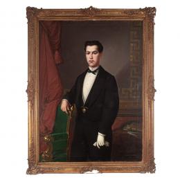 326   -  <p><span class="object_title">Augusto Manuel de Quesada (Sevilla, 1824-1891) <br/>Retrato de caballero.</span>.<br></p>