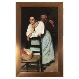 332   -  <p><span class="object_title">Lluis Graner (Barcelona, 1863-1929) <br/>Pareja. </span>.<br></p>