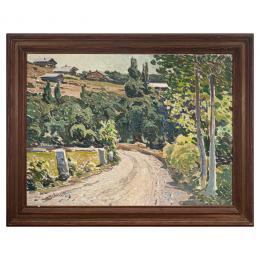 427   -  <p><span class="object_title">Josep Puigdengolas (Barcelona, 1906-1987) <br/>Paisaje. </span>.<br></p>