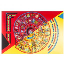 745   -  <p><span class="object_title">Rafael Alberti (El Puerto de Santa María, Cádiz, 1902-1999)<br/>Il gioco dell'oca-toro.</span>.<br></p>