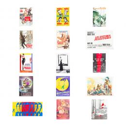 566   -  <p><span class="object_title">Lote de 15 carteles antiguos de cine. "La maldición del escorpión de jade" de Woody Allen, 2001, "Breakfast at Tiffany's", 1961, "007 al servicio secreto de su Majestad", 1969, "Una noche en Casablanca", de Los Hermanos Marx, 1946 y "El hijo del Caíd" de Rodolfo Valentino, 1926 entre otros. </span>.<br></p>