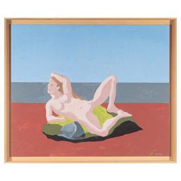 689   -  <p><span class="object_title">Jorge Castillo (Ponetvedra, 1933) <br/>Desnudo femenino. </span>.<br></p>