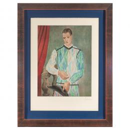 770   -  <p><span class="object_title">Picasso. Pablo Ruiz Picasso (Málaga, 1881-Mougins, Francia, 1973) <br/>Arlequín. </span>.<br></p>