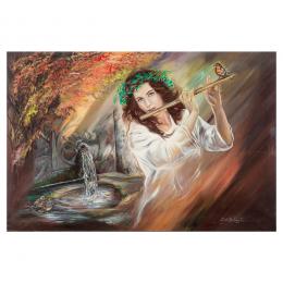 505   -  <p><span class="object_title">Carlos Belmonte. Carlos Humberto Vargas Machado (Cali, Colombia, s.XX) <br/>Muchacha tocando la flauta. </span>.<br></p>