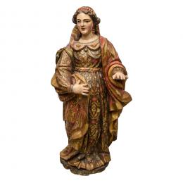 165   -  <p><span class="object_title">Escuela española, s.XVII. <br/>Santa. </span>.<br></p>