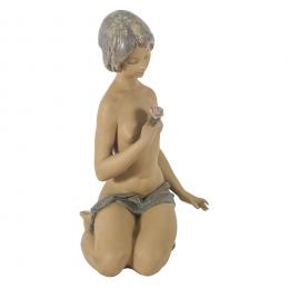 607   -  <p><span class="object_title">Desnudo de la rosa. Figura en gres de Lladró. España, 1978-1979. </span>.<br></p>