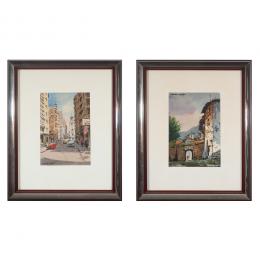 388   -  <p><span class="object_title">Traver Griñó. Daniel Aparici Traver​ Griñó (Castellón de la Plana, 1931-2008) <br/>Vistas urbana y rural.</span>.<br></p>