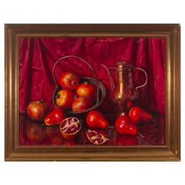 412   -  <p><span class="object_title">Enrique de Vicente Paricio (Terzaga, Guadalajara, 1898-1979)<br/>Bodegón. </span>.<br></p>