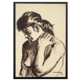 392   -  <p><span class="object_title">Ramon Sanvisens (Barcelona, 1917-1987) <br/>Muchacha. </span>.<br></p>