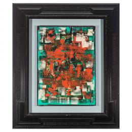 693   -  <p><span class="object_title">Will Faber (Saarbrücken, Alemania, 1901-Barcelona, 1987) <br/>Sin título. </span>.<br></p>