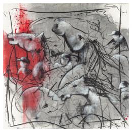 709   -  <p><span class="object_title">Fernando Suárez (Oviedo, 1966) <br/>Caballos. </span>.<br></p>