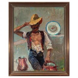 423   -  <p><span class="object_title">Josep Serrasanta (Buenos Aires, 1916-Valldoreix, Barcelona, 1998) <br/>Gitano. </span>.<br></p>