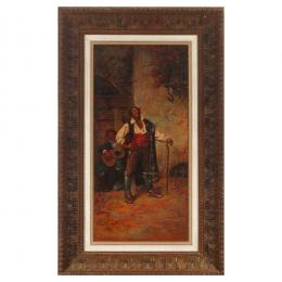 299   -  <p><span class="object_title">Escuela española, s.XIX. <br/>Músicos callejeros. </span>.<br></p>