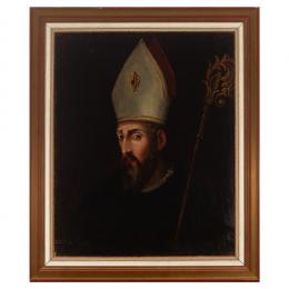 205   -  <p><span class="object_title">Escuela española, s.XVIII. <br/>Santo obispo. </span>.<br></p>