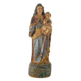 159   -  <p><span class="object_title">Escuela española, s.XVIII. <br/>Virgen con Niño. </span>.<br></p>