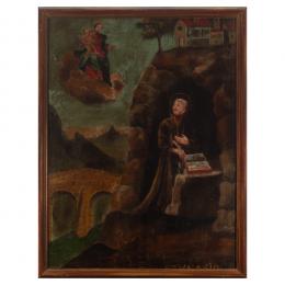 206   -  <p><span class="object_title">Escuela española, s.XVIII. <br/>Aparacición de la Virgen a San Ignacio. </span>.<br></p>