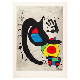 753   -  <p><span class="object_title">Joan Miró (Barcelona, 1893-Palma de Mallorca, 1983) <br/>Gat i mà. </span>.<br></p>