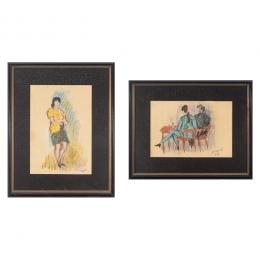 472   -  <p><span class="object_title">Eduard Castells (Valls, Tarragona, 1898-París 1976) <br/>Figuras. </span>.<br></p>