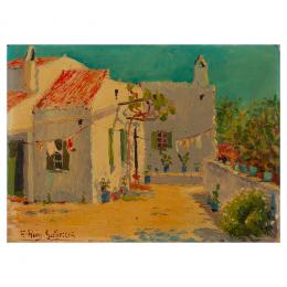 484   -  <p><span class="object_title">Francisco Roig Gutiérrez  (Menorca, 1882-1958) <br/>Paisaje rural. Menorca. </span>.<br></p>