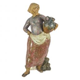 595   -  <p><span class="object_title">Aldeana gallarda. Figura en gres de Lladró. España, 1973-1977. </span>.<br></p>