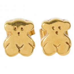 16   -  <p><span class="object_title">Pendientes de la firma Tous diseño oso en oro. 1,59 gr. </span></p>