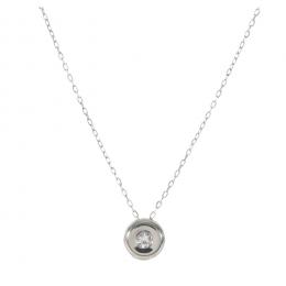 15   -  <p><span class="object_title">Colgante en oro blanco con diamante engastado en chatón, 0,05 ct aprox. 0,67 gr. </span></p>
