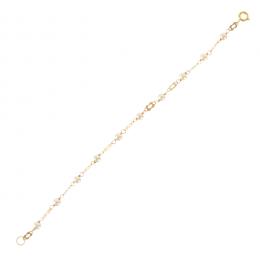 51   -  <p><span class="object_title">Pulsera en oro con perlas cultivadas de 3,5 mm. 15 cm. 1,62 gr. </span></p>