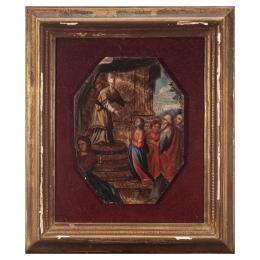 208   -  <p><span class="object_title">Escuela española, s.XVIII. <br/>Presentación de la Virgen en el templo. </span>.<br></p>