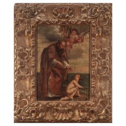 216   -  <p><span class="object_title">Escuela flamenca, s.XVIII. Seguidor de Pedro Pablo Rubens.<br/>San Agustín, el Niño y el Misterio de la Santísima Trinidad. </span>.<br></p>