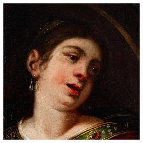 Escuela madrileña s.XVII. Sibila Délfica y Sibila Cumea.