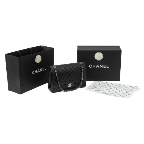 Bolso Chanel 2.55 "Timeless Classic Maxi Jumbo", c.2016. Re