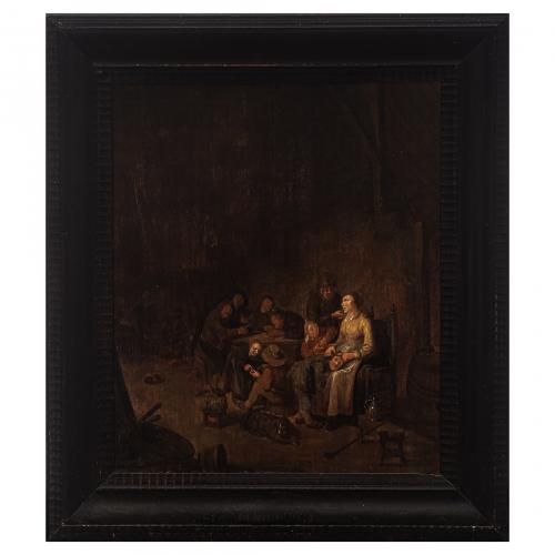 Atribuido a Bartholomeus Molenaer (Haarlem, Países Bajos, c
