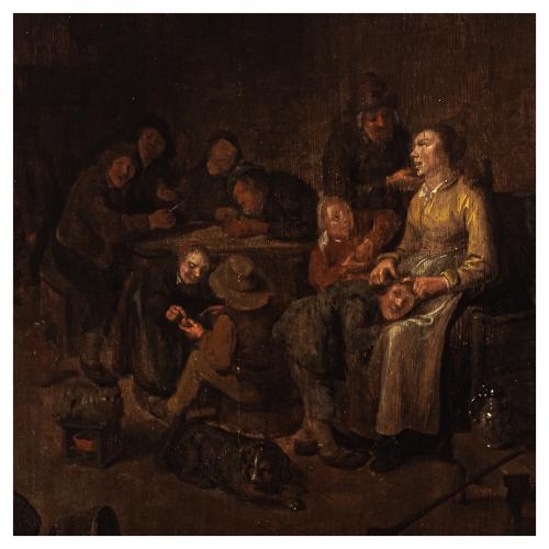 Atribuido a Bartholomeus Molenaer (Haarlem, Países Bajos, c