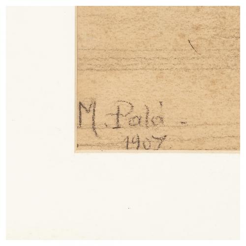 Miguel Palà (Barcelona, mediados del s.XIX) Paisaje con n