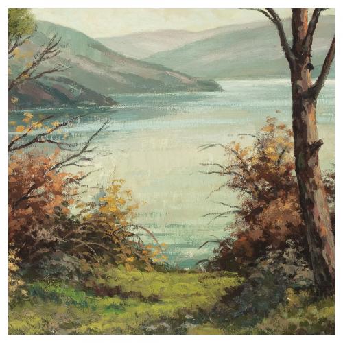 Jacinto Conill (Vic, Barcelona 1914-1992) Paisaje. 