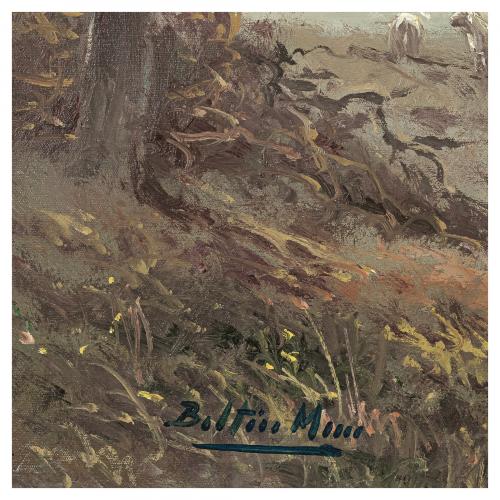 Enric Beltrán Messa (Valencia, 1940-2006) Paisaje con reb